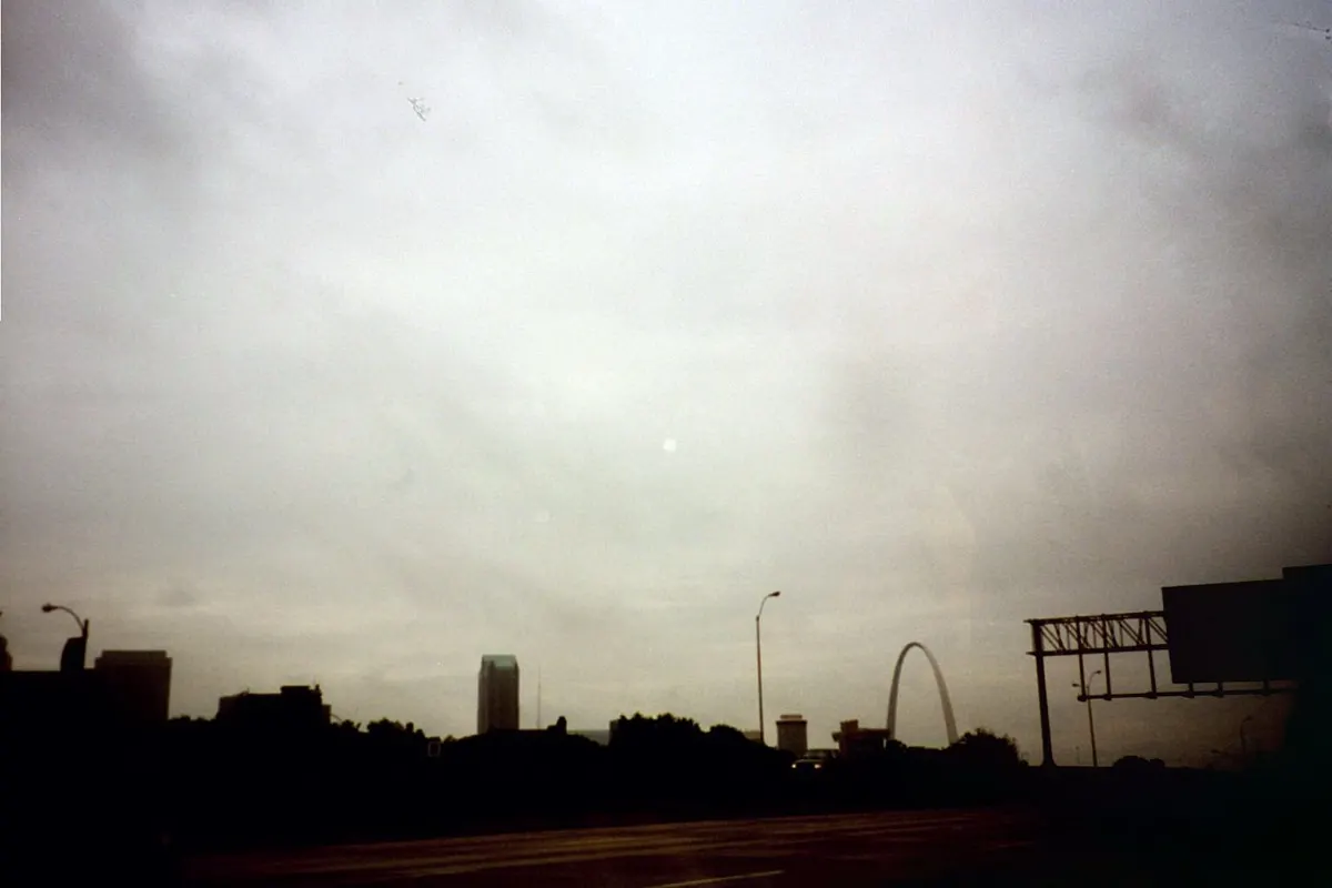 St. Louis skyline with the Gateway Arch