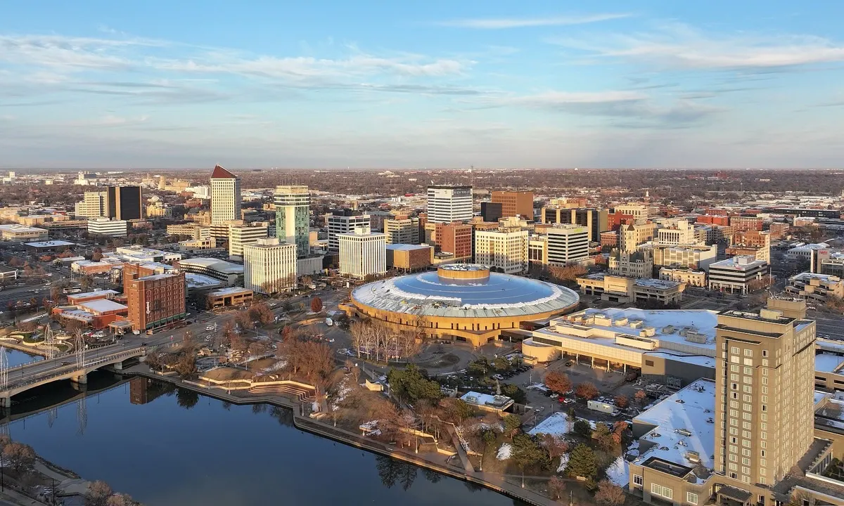Downtown Wichita, Kansas skyline