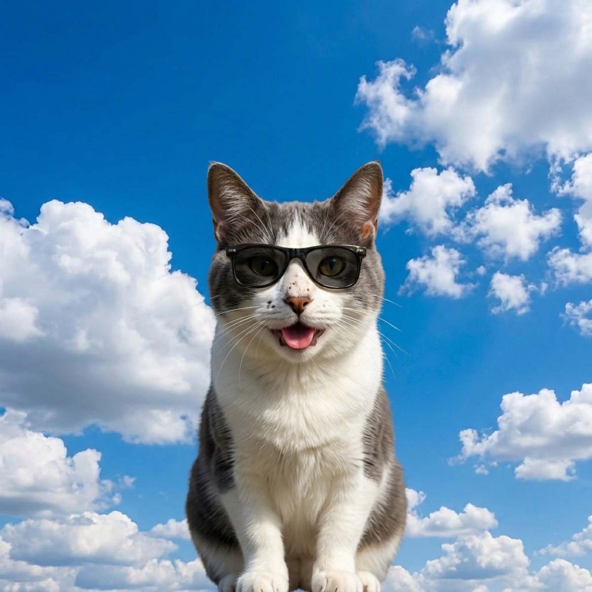 Hugh the cat indoors, still exposed to mosquitoes that get inside and carry heartworm