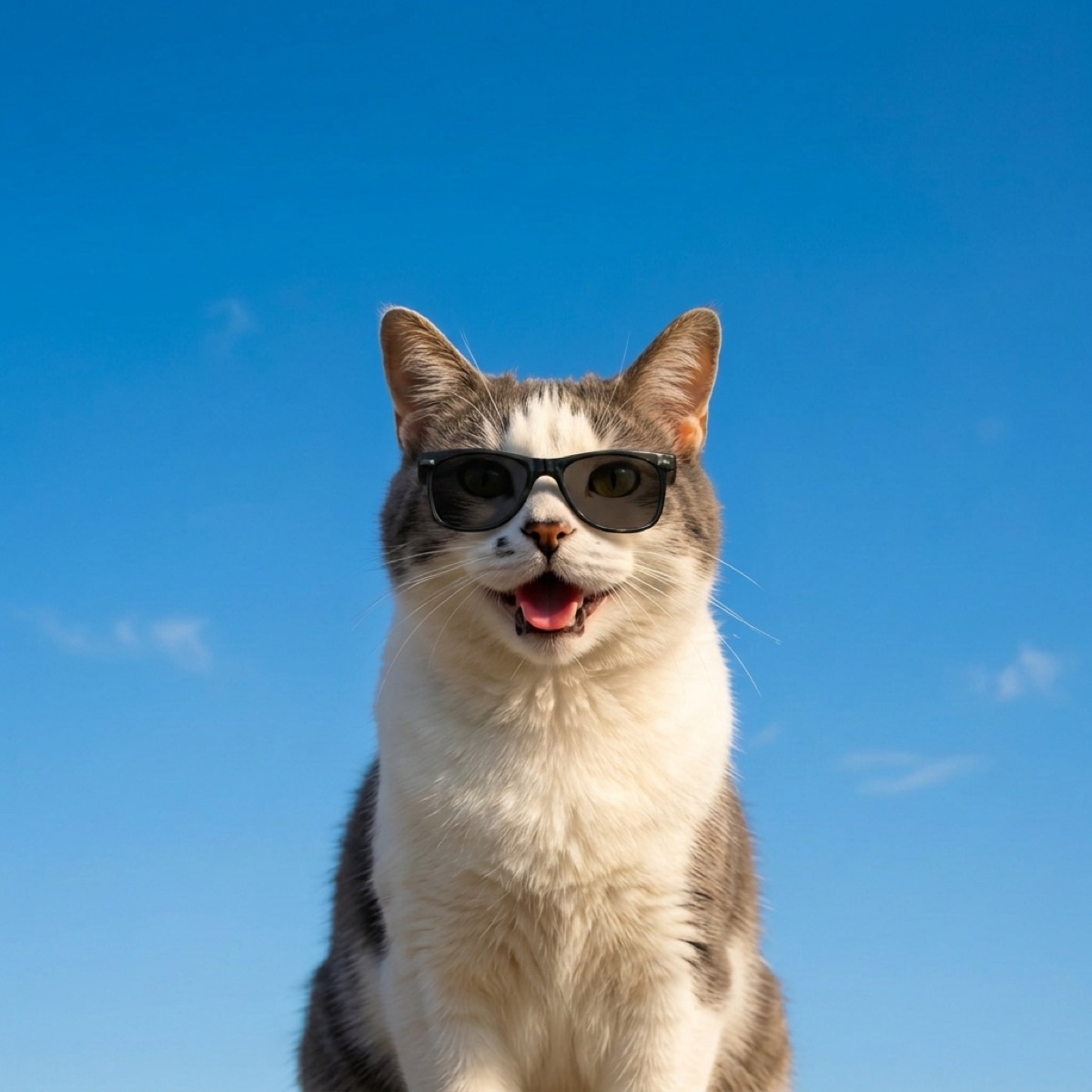 Hugh the cat by a sunny window, the warm still conditions that let heartworm complete its cycle in a mosquito
