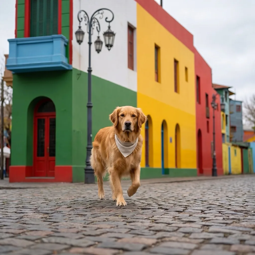 Argentina Traveler — Caminito street, La Boca, Buenos Aires, flat light