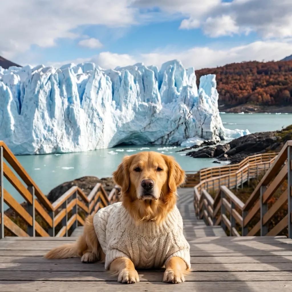Argentina Traveler — Perito Moreno glacier from the boardwalk, Los Glaciares