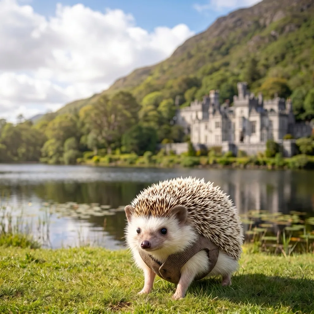 Ireland Traveler — Kylemore Abbey across the lough, Connemara