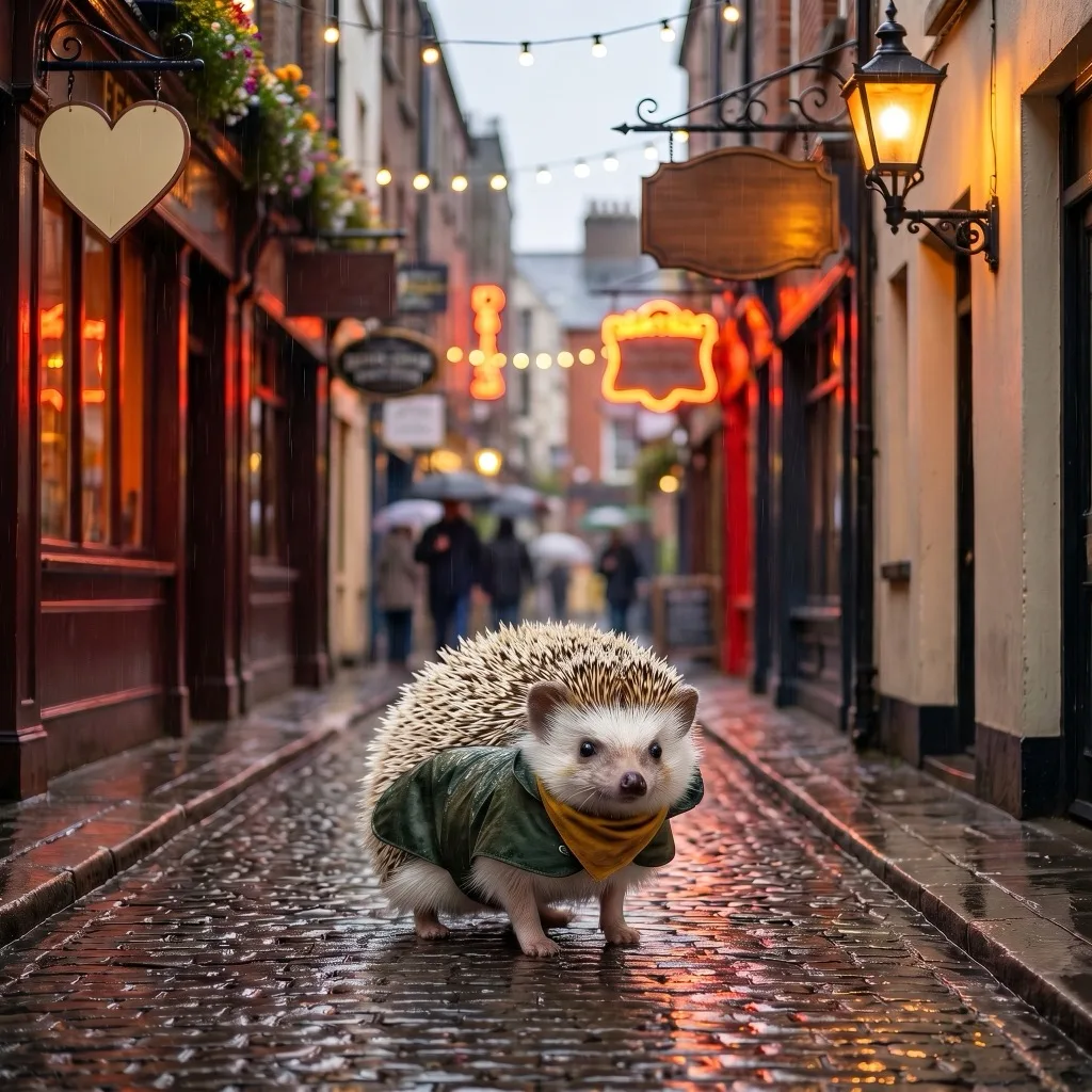Ireland Traveler — Narrow cobbled lane in Temple Bar, heart of Dublin