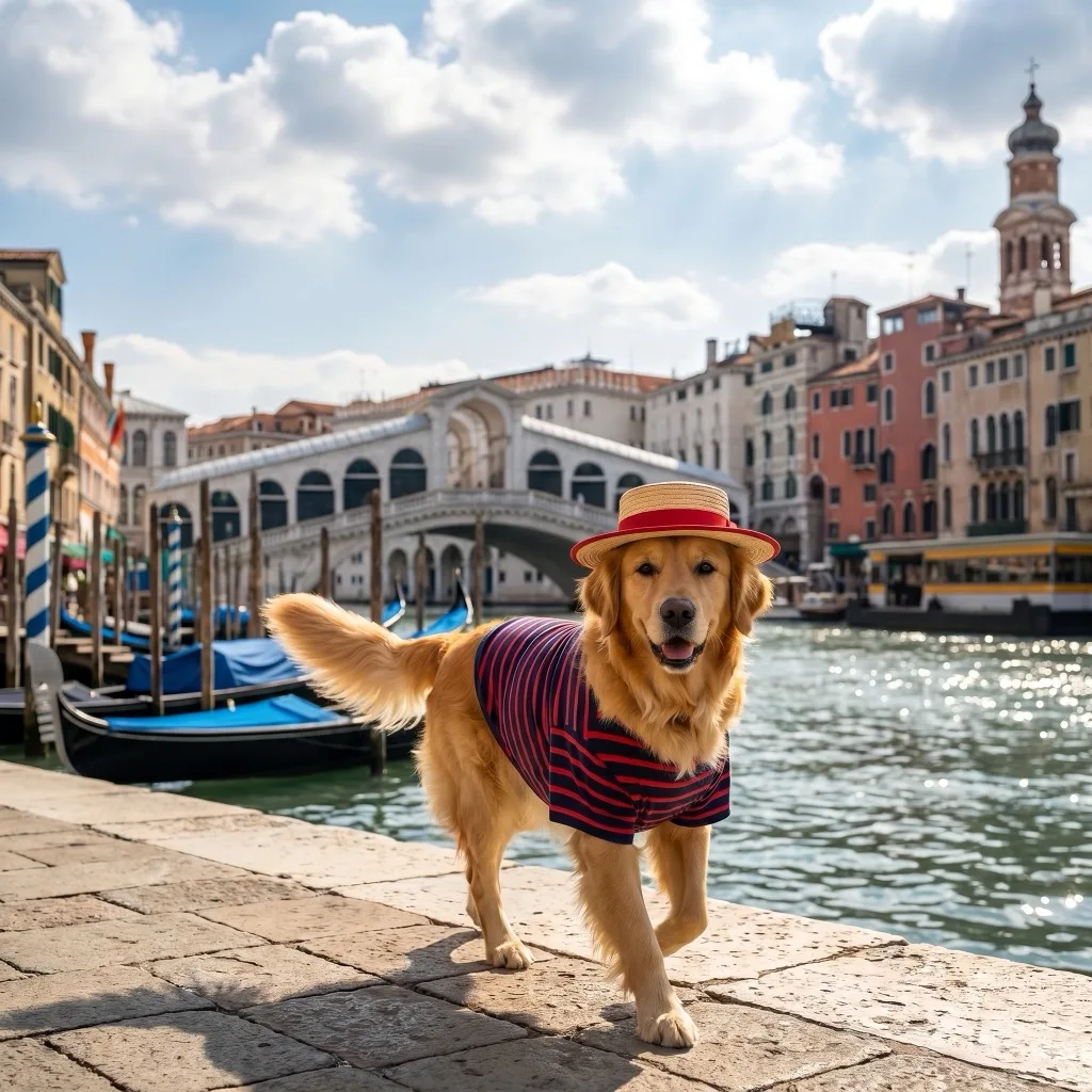 Italy Traveler — Grand Canal at the Rialto bend, Venice