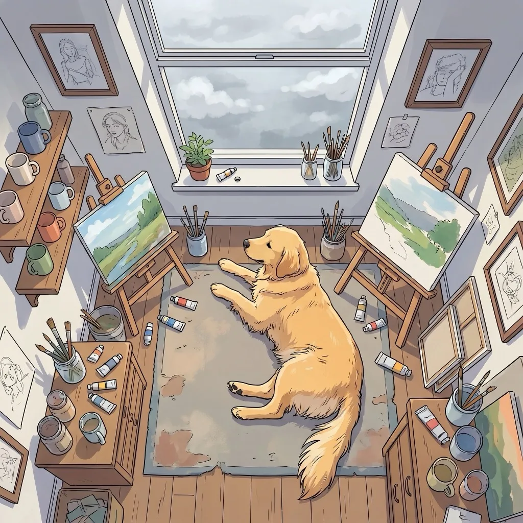 Lofi Room — Cloudy