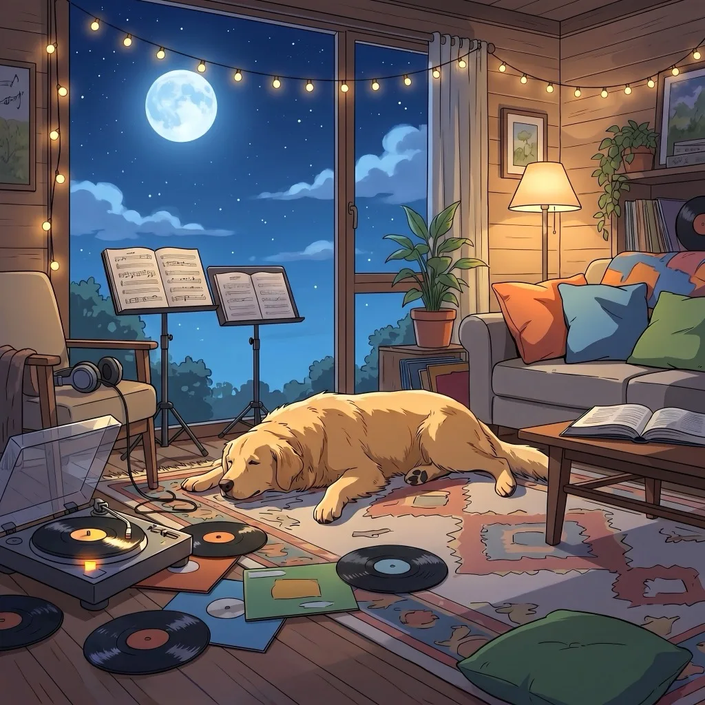 Lofi Room — Night