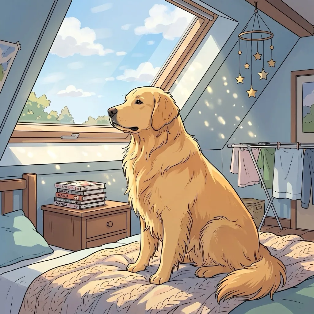 Lofi Room — Partly Cloudy