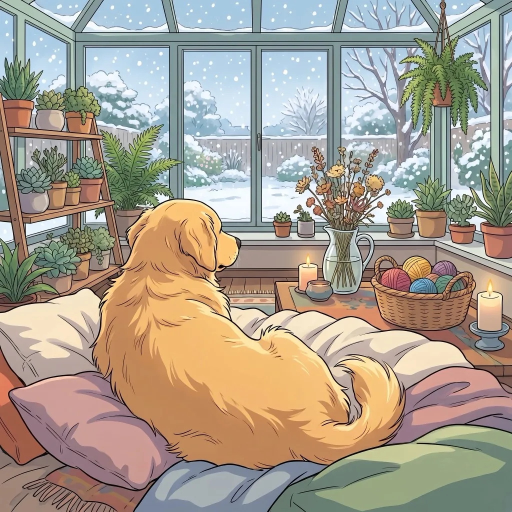 Lofi Room — Snow