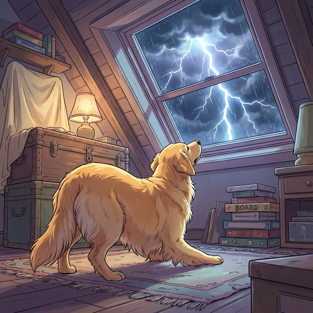Lofi Room — Thunderstorm