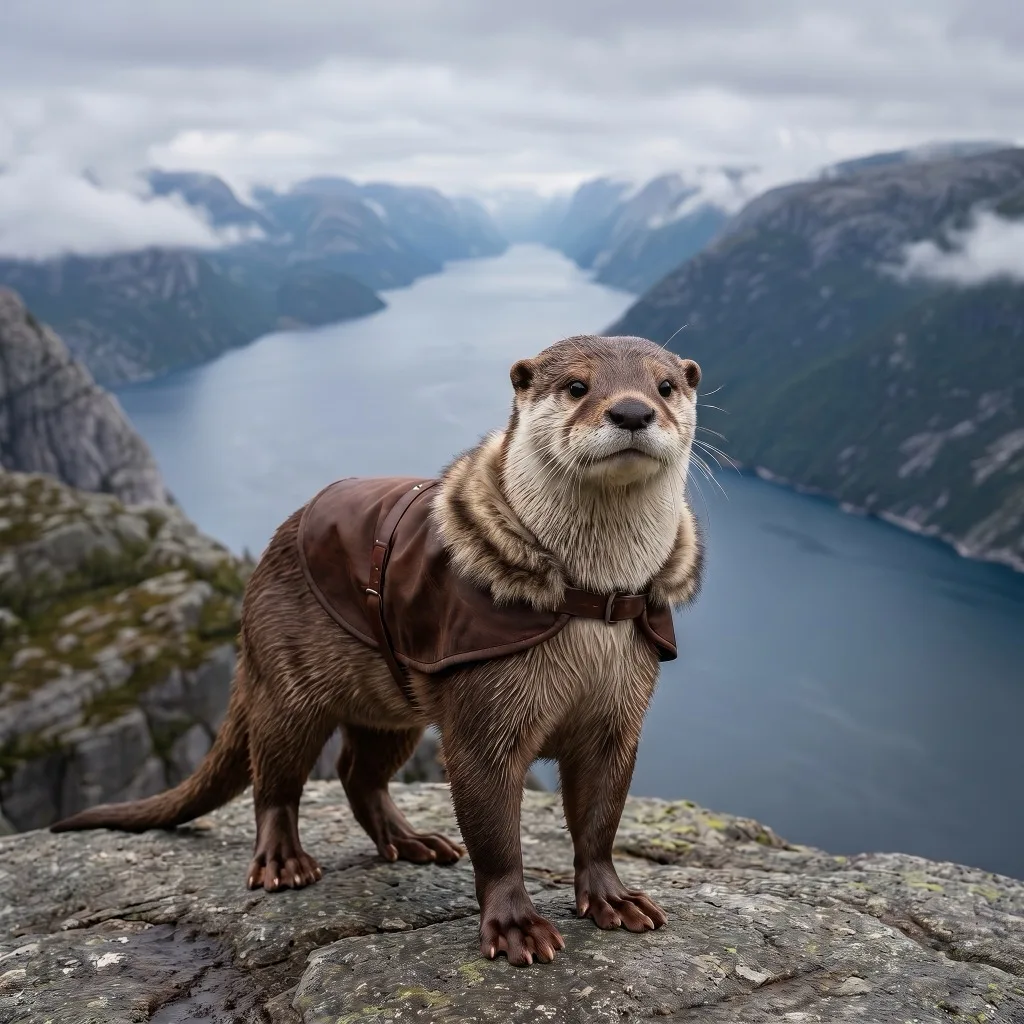 Norway Traveler — Preikestolen (Pulpit Rock) flat cliff over Lysefjord