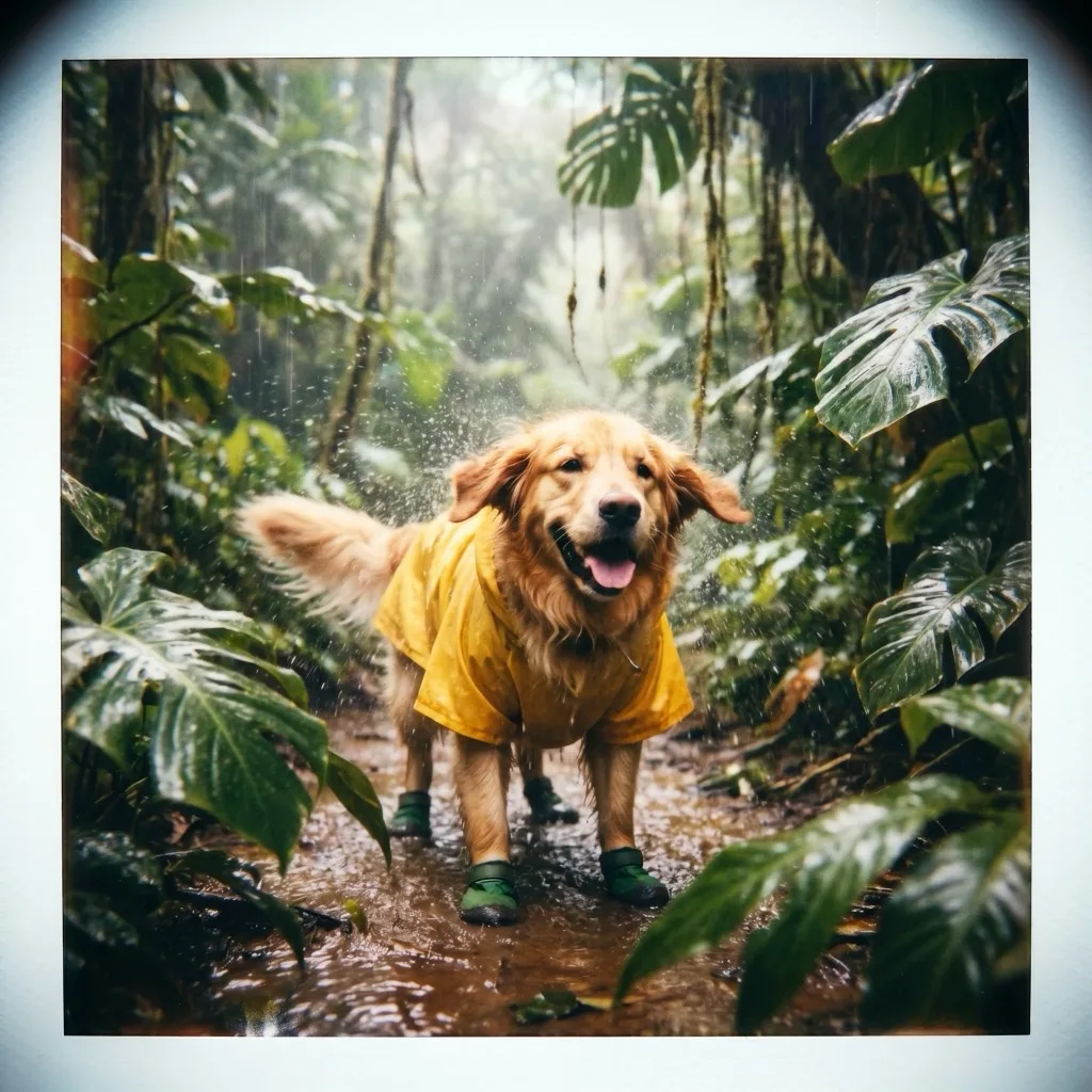Polaroid Adventure — Rain