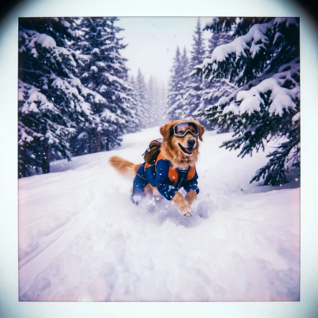 Polaroid Adventure — Snow
