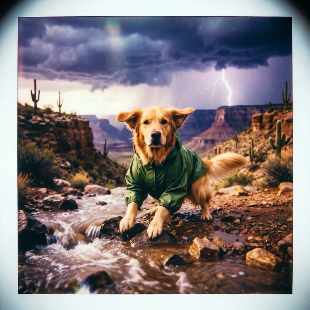 Polaroid Adventure — Thunderstorm