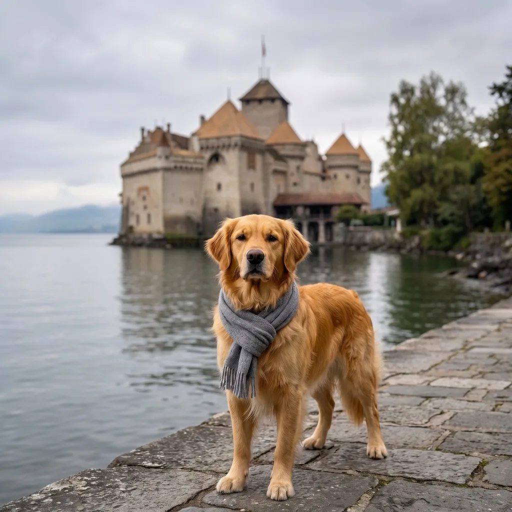 Switzerland Traveler — Chateau de Chillon on Lake Geneva