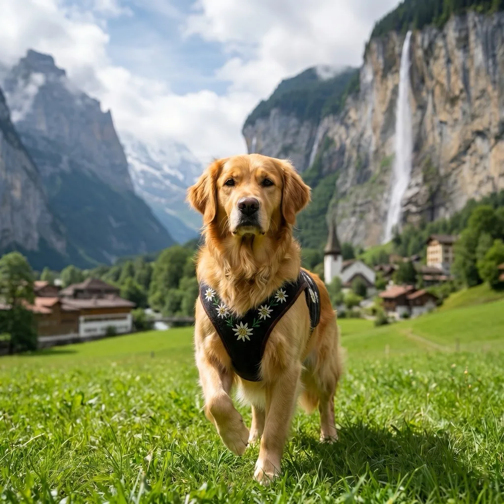 Switzerland Traveler — Lauterbrunnen valley with the Staubbach Falls