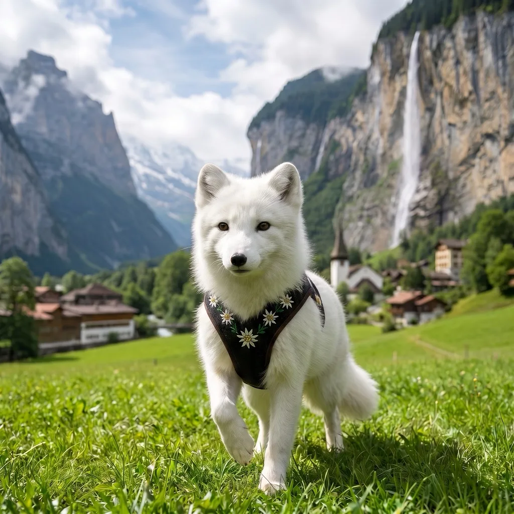 Switzerland Traveler — Lauterbrunnen valley with the Staubbach Falls