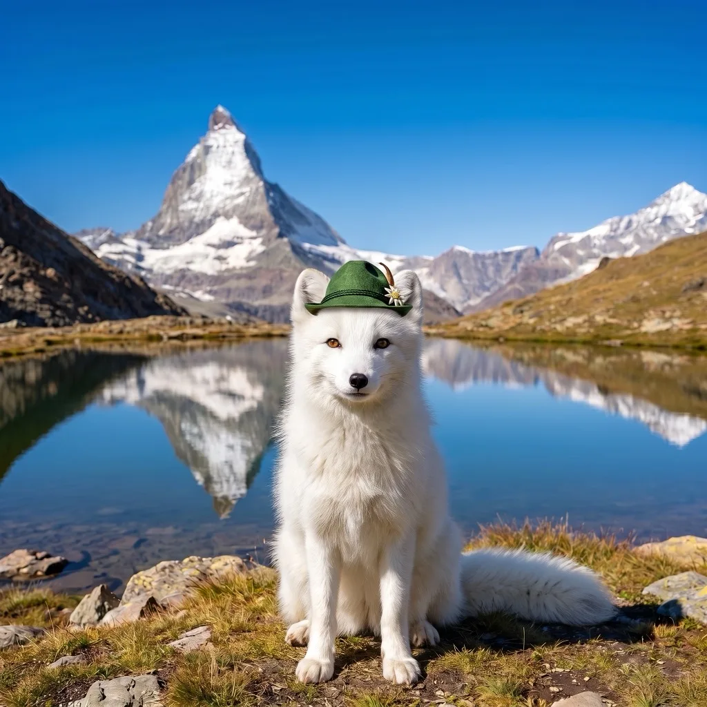 Switzerland Traveler — Matterhorn reflected in the Riffelsee, Zermatt