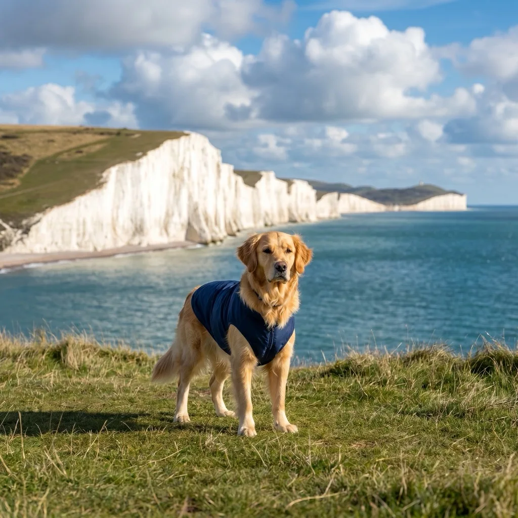 UK Traveler — Seven Sisters chalk cliffs, Sussex coast path