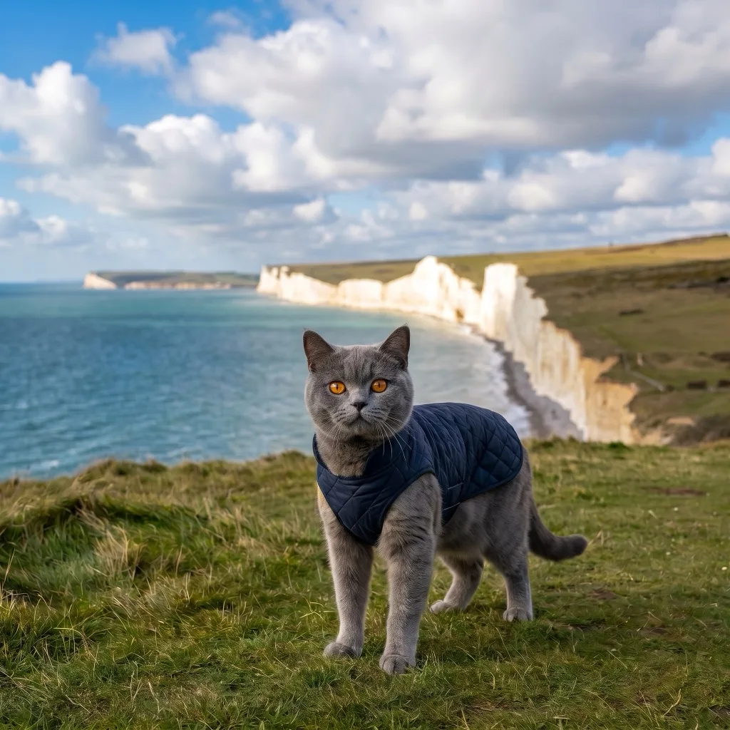 UK Traveler — Seven Sisters chalk cliffs, Sussex coast path