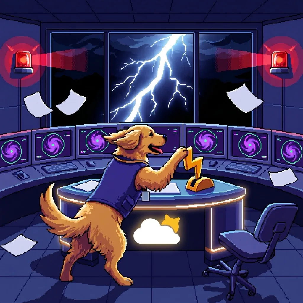 WeatherPets HQ — Thunderstorm