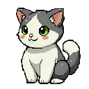Hugh animated pixel avatar