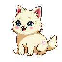 Maple, animated pixel cat reporter