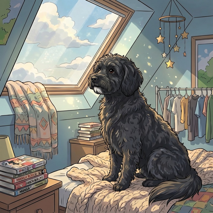 Jeter in the Lofi Room style pack